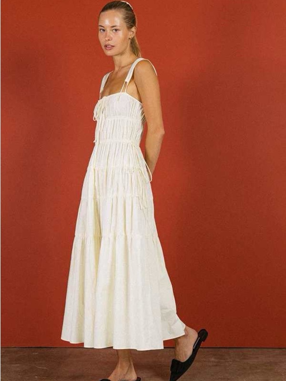 Ciao Lucia Tutti Dress in Cream